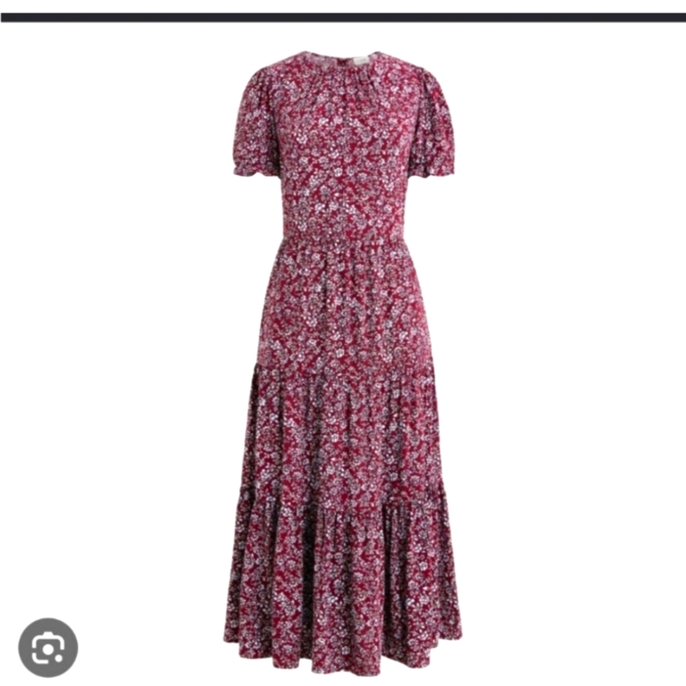 J. Crew Factory Tiered Dress